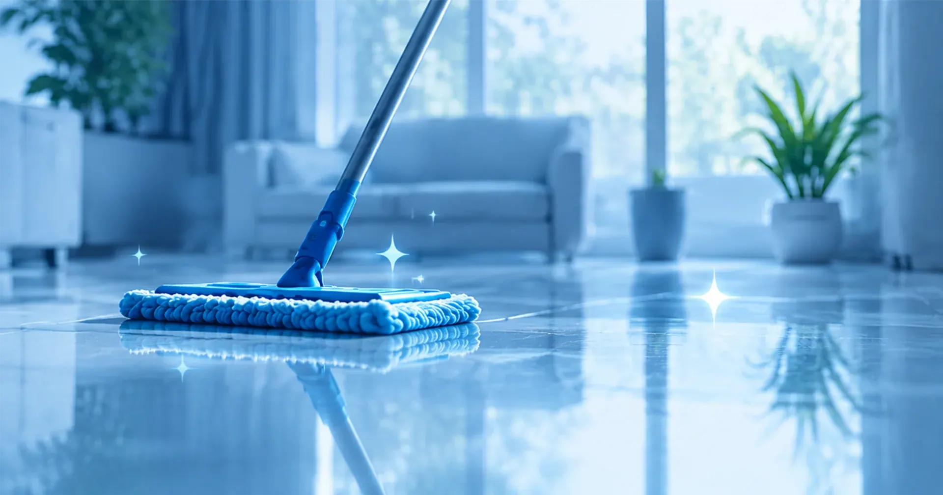 Heavy blind cleaning